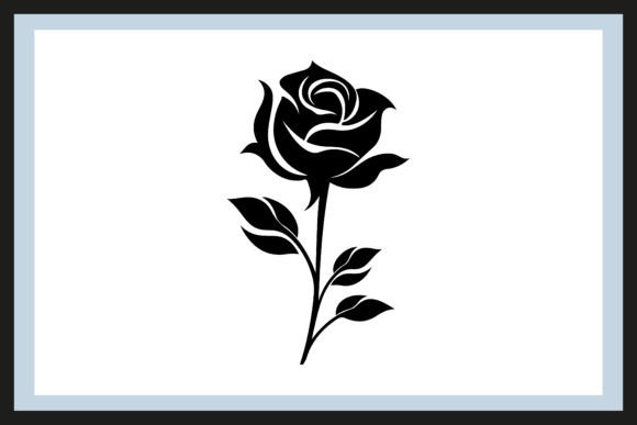 Download Rose Silhouette ,Flower Icon - Silhouette Collection